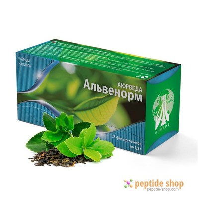 AYURVEDA tea drink ALVENORM.