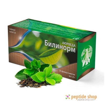 BILINORM AYURVEDA tea.