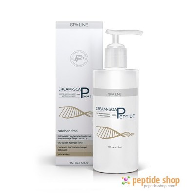 SPA LINE peptide cream-soap.